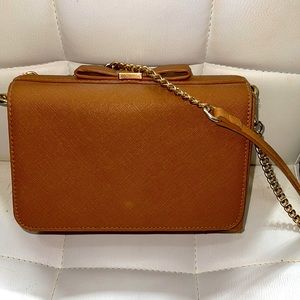 Small tan bag